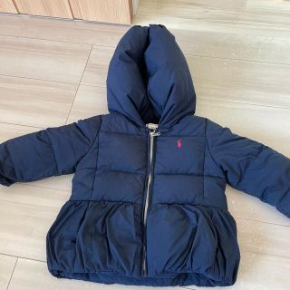 ラルフローレン(Ralph Lauren)のラルフローレン　ガール　24M ダウンジャケット　ペプラム(ジャケット/上着)