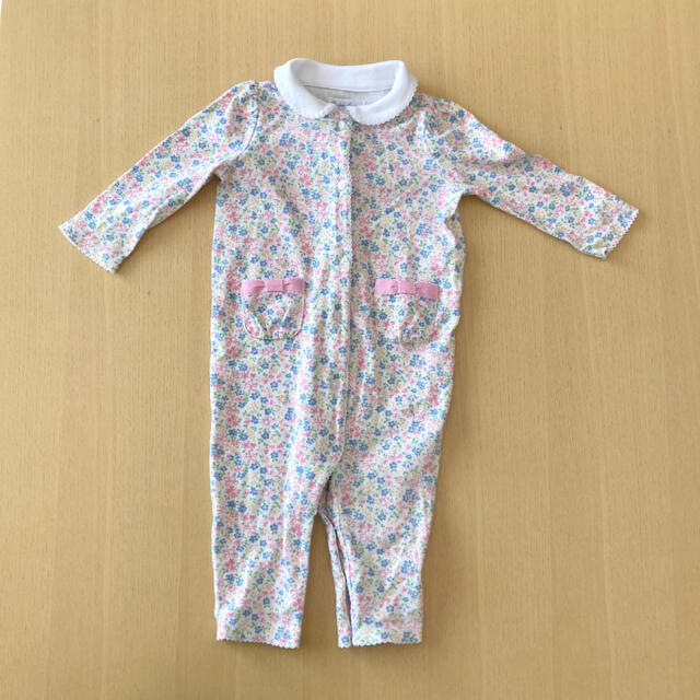 Ralph Lauren(ラルフローレン)のラルフローレン　花柄ロンパース　6M キッズ/ベビー/マタニティのベビー服(~85cm)(ロンパース)の商品写真