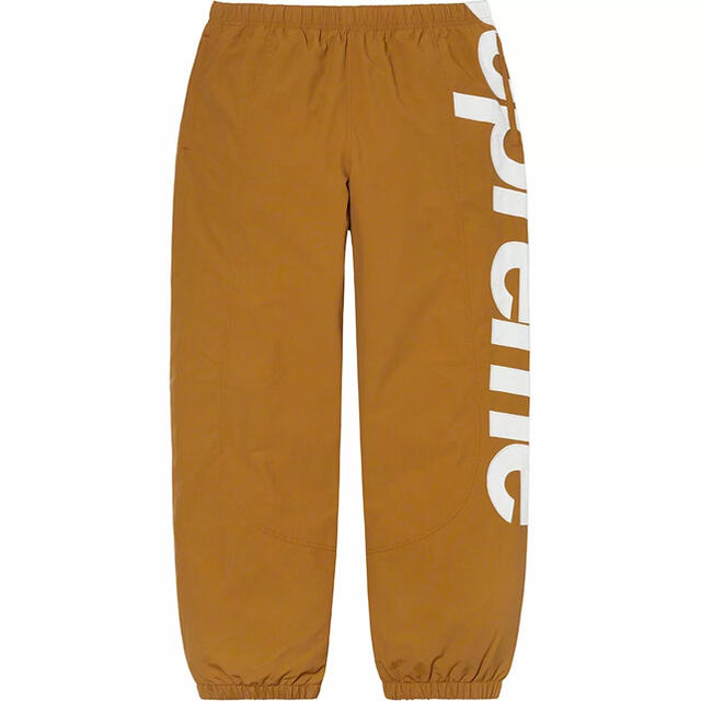 メンズL gold supreme spellout track pant 新品