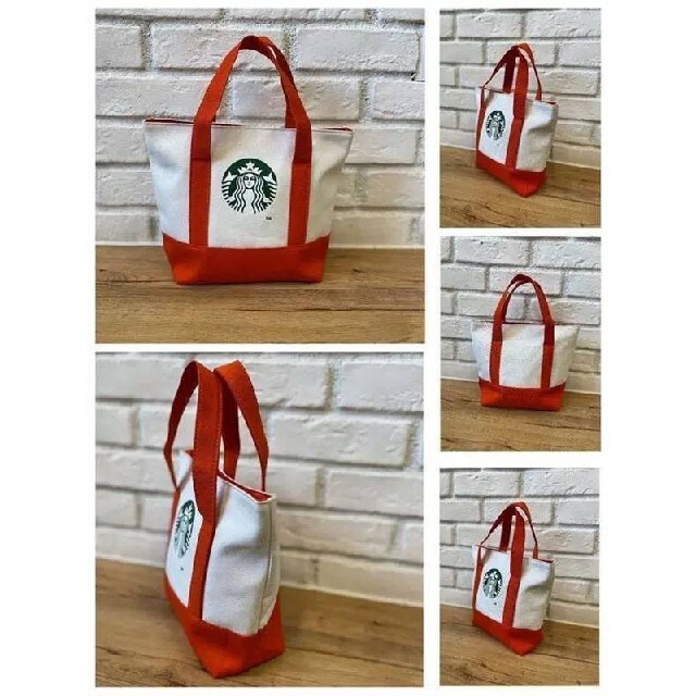 Starbucks Coffee(スターバックスコーヒー)のスタバ スターバックス トート トートバッグ ミニトート 人気 ランチトート レディースのバッグ(トートバッグ)の商品写真