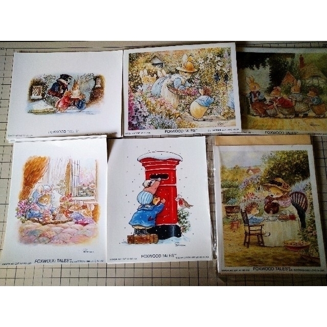 FOXWOOD TALES シャドーボックス用プリント6種と藤田三歩アート FOXWOOD TALES シャドーボックス用プリント6種と藤田三歩アート