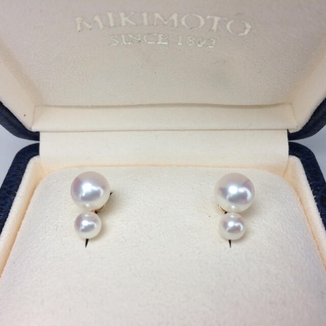 MIKIMOTO - ミキモト 美品 K18YG あこやパール イヤリングの通販 by