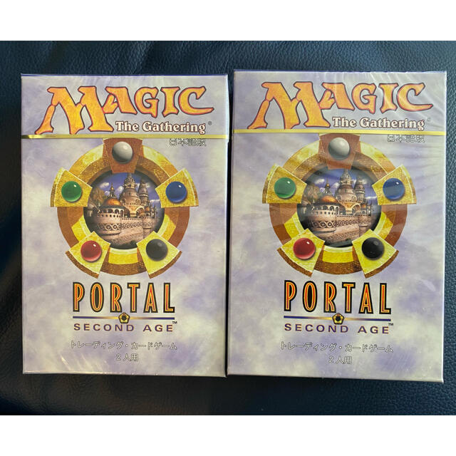 マジック新品絶版マジック:ザ・ギャザリングPORTAL SECOND AGE 2個セット