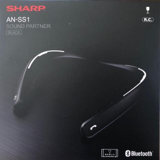 シャープ(SHARP)のネックスピーカー　SHARP AN-SS1 新品・未開封(スピーカー)