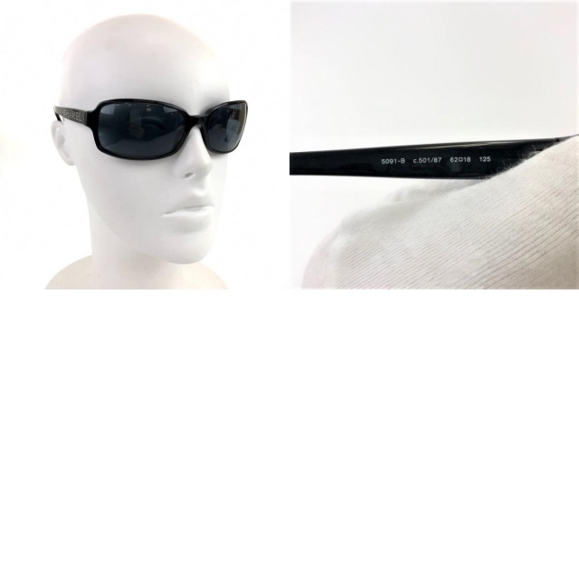 美品!)CHANEL シャネル ロゴ ラインストーン 5091 サングラス www