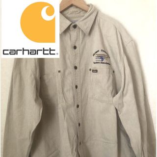 カーハート(carhartt)の最終値下げ！！carharrt ミシガン ロゴ  刺繍 シャツ(シャツ)