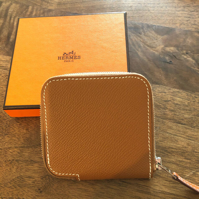 【未使用】HERMES シルクインコインケース　新品