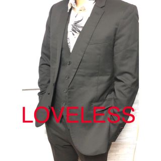 ラブレス(LOVELESS)の「LOVELESS」 スーツ　super120 セットアップ　3点セット❗️(セットアップ)