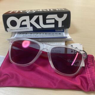 オークリー(Oakley)の新品 Oakley オークリー　フロッグスキン　サングラス　レッド(サングラス/メガネ)