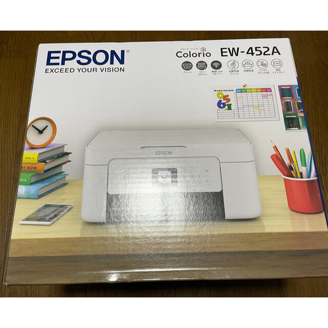 Colorio新品未使用 複合機プリンター EPSON カラリオ EW-452A