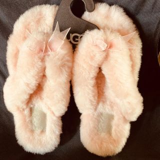 アグ(UGG)のUGG  室内スリッパ　　サーモンピンク(スリッパ/ルームシューズ)