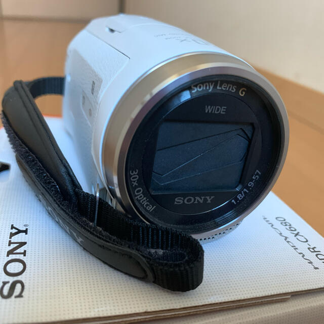 SONY HDR-CX680 ホワイト SONY HDR-CX680 ホワイト