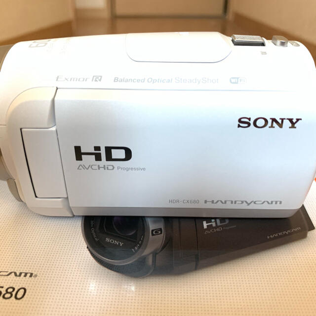 SONY HDR-CX680 ホワイト SONY HDR-CX680 ホワイト