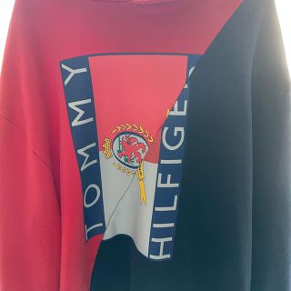 サンベットモン(saintvêtement (saintv・tement))のVETEMENTS✖️TOMMY HILFIGER ［香港限定］再構築パーカー(パーカー)