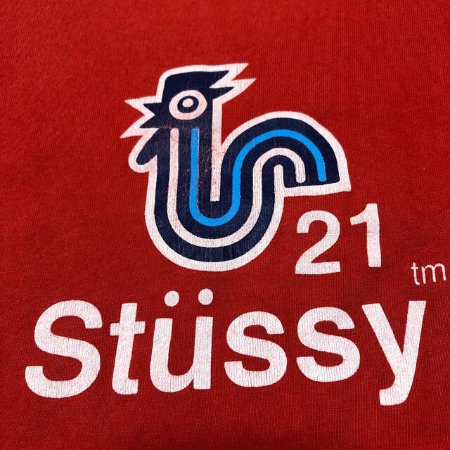 STUSSY(ステューシー)のSTUSSY  ２枚セット　Ｔシャツ　中古　訳あり レディースのトップス(Tシャツ(半袖/袖なし))の商品写真