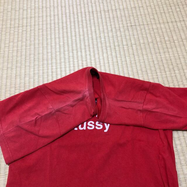 STUSSY(ステューシー)のSTUSSY  ２枚セット　Ｔシャツ　中古　訳あり レディースのトップス(Tシャツ(半袖/袖なし))の商品写真