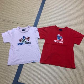 ステューシー(STUSSY)のSTUSSY  ２枚セット　Ｔシャツ　中古　訳あり(Tシャツ(半袖/袖なし))