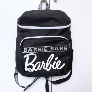 バービー(Barbie)のBarbie 通学 リュック レニ 15L 黒 美品(リュック/バックパック)