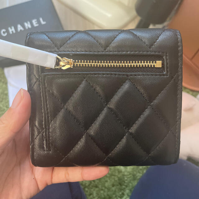 財布CHANEL  ノベルティ　折りたたみ財布