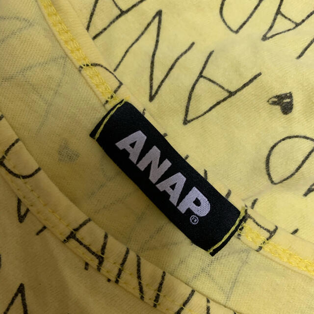 ANAP(アナップ)のANAP  タンクトップ　イエロー　フリーサイズ レディースのトップス(タンクトップ)の商品写真