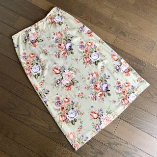 タルボット(TALBOTS)のタルボット　花柄スカート　大きいサイズ(ロングスカート)