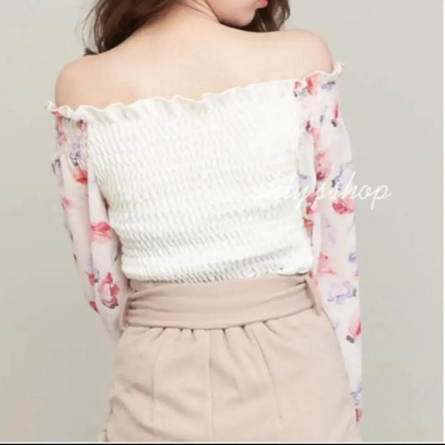 デイライル 花柄オフショル オンライン卸売り デイライル♡花柄♡オフショル Tシャツ/カットソー(七分/長袖)