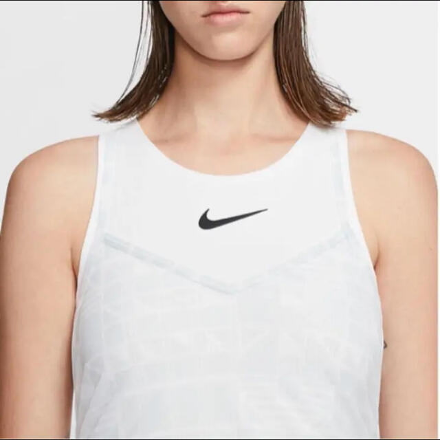 NIKE(ナイキ)のL NIKE  タンクトップ ワンピース ドレス ホワイト レディースのワンピース(その他)の商品写真