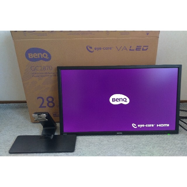 BenQ GC2870 28インチモニターPC/タブレット