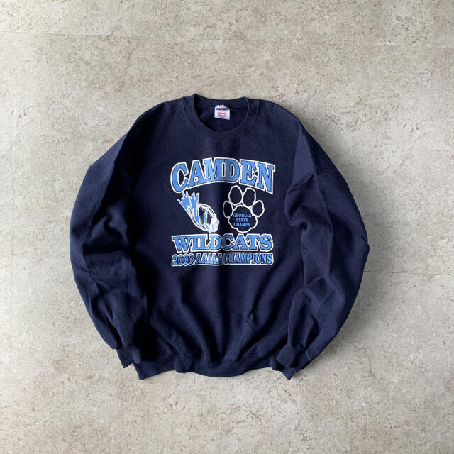 Hanes(ヘインズ)の90s JERZEES “CAMDEN WILDCATS” printsweat メンズのトップス(スウェット)の商品写真