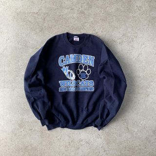 ヘインズ(Hanes)の90s JERZEES “CAMDEN WILDCATS” printsweat(スウェット)