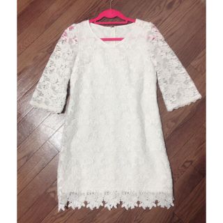 プロポーションボディドレッシング(PROPORTION BODY DRESSING)のプロポーション♡レース ワンピース フラワー♡トッコ、リランドチュールなど(ひざ丈ワンピース)