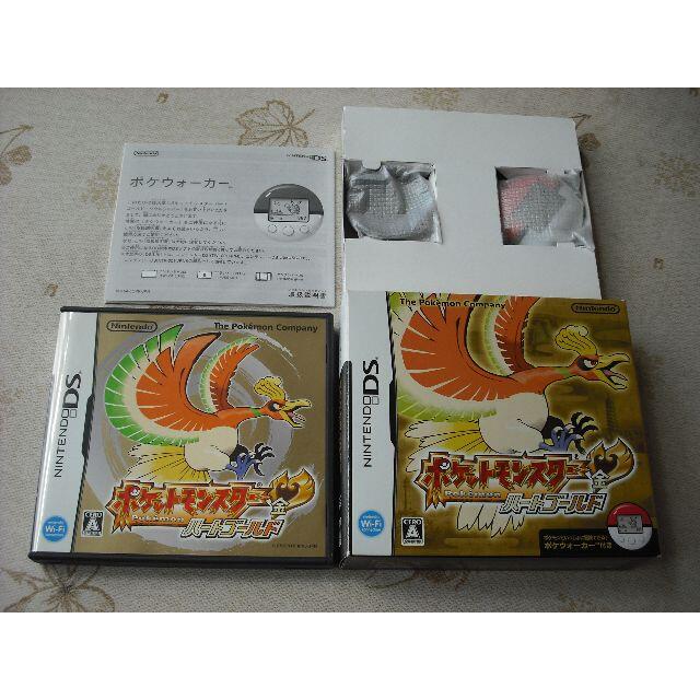 【美品】NINTENDO DS『ポケットモンスター ハートゴールド』 エンタメ/ホビーのゲームソフト/ゲーム機本体(携帯用ゲームソフト)の商品写真