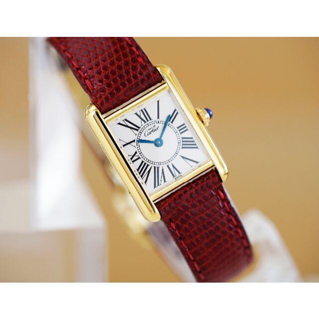 Cartier(カルティエ)の美品 カルティエ マスト タンク オパラン ローマン SM Cartier  レディースのファッション小物(腕時計)の商品写真