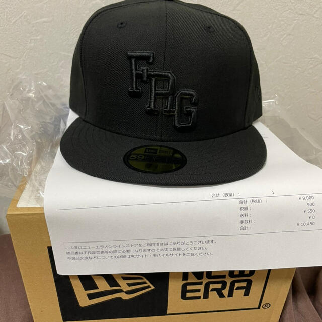 NEW ERA(ニューエラー)の7 5/8 NEW ERA Fragment 59FIFTY フラグメント メンズの帽子(キャップ)の商品写真