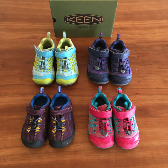 Keen kids スニーカー　4足セット　15 16 17 18