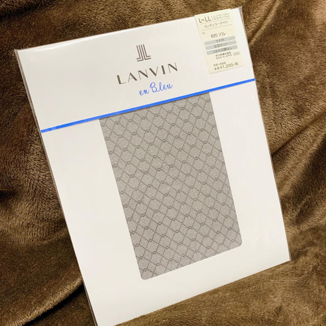 LANVIN en Bleu(ランバンオンブルー)の新品未使用＊ランバンオンブルー＊柄タイツ＊柄ストッキング レディースのレッグウェア(タイツ/ストッキング)の商品写真