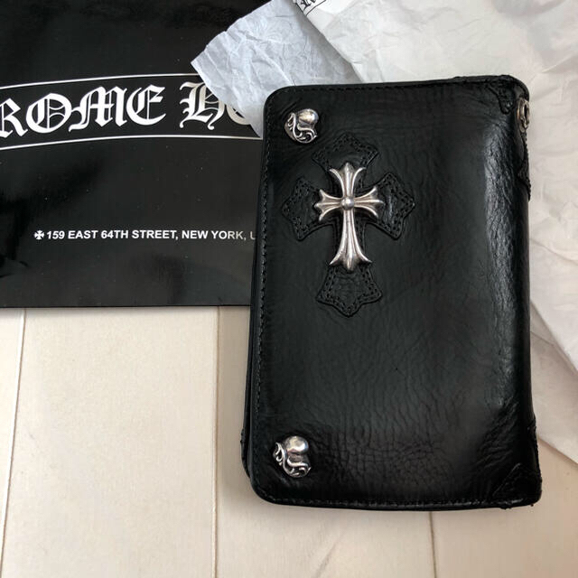 CHROME HEARTS 唯一無二オーダーカスタム希少品2zipウォレット！