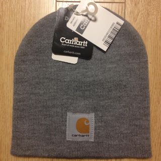 カーハート(carhartt)のcarhartt ニット帽 グレー(ニット帽/ビーニー)