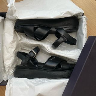 プラダ(PRADA)のPRADA スポーツサンダル　ブラック(サンダル)