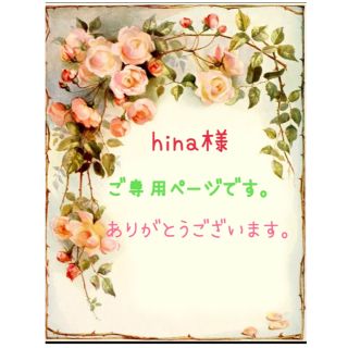 hina様 ご専用ページです。の通販 by ｔｉｒｏ's shop｜ラクマ