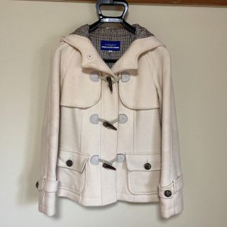 バーバリーブルーレーベル(BURBERRY BLUE LABEL)のバーバリー  ブルーレーベル　ダッフルコート　週末セール開催中(ダッフルコート)