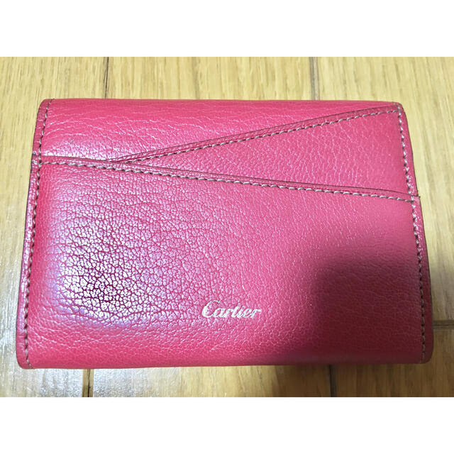 Cartier(カルティエ)の美品  Cartier  カルティエ　財布　ピンク レディースのファッション小物(財布)の商品写真