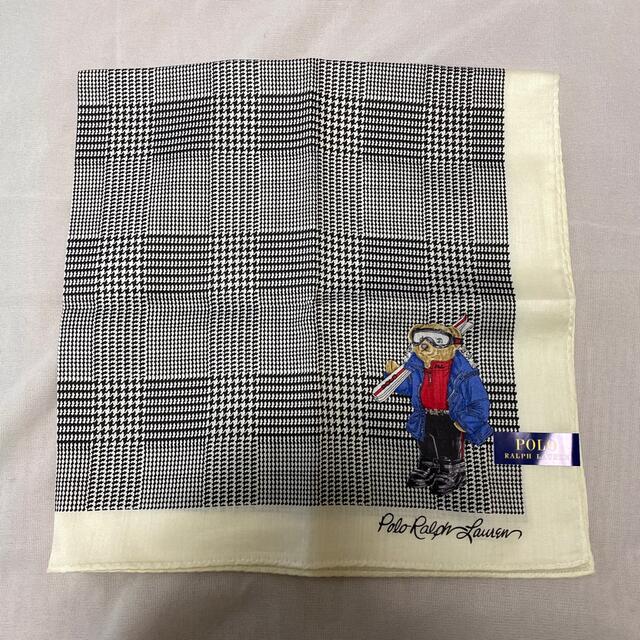 POLO RALPH LAUREN(ポロラルフローレン)のラルフローレン　ハンカチ　新品　ポロベア レディースのファッション小物(ハンカチ)の商品写真