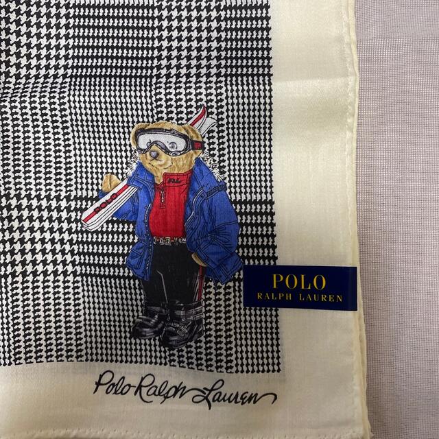 POLO RALPH LAUREN(ポロラルフローレン)のラルフローレン　ハンカチ　新品　ポロベア レディースのファッション小物(ハンカチ)の商品写真