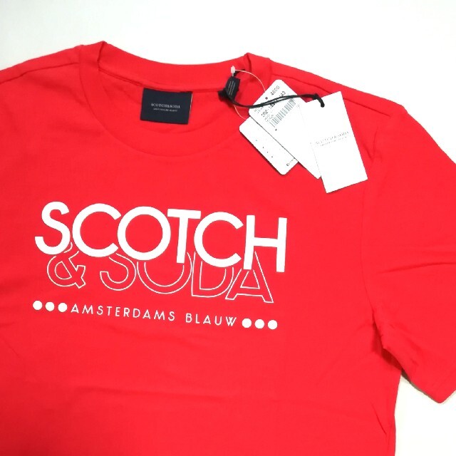 SCOTCH & SODA(スコッチアンドソーダ)のかみちゃんさん専7/13 新品　SCOTCH&SODA  Tシャツ メンズのトップス(Tシャツ/カットソー(半袖/袖なし))の商品写真