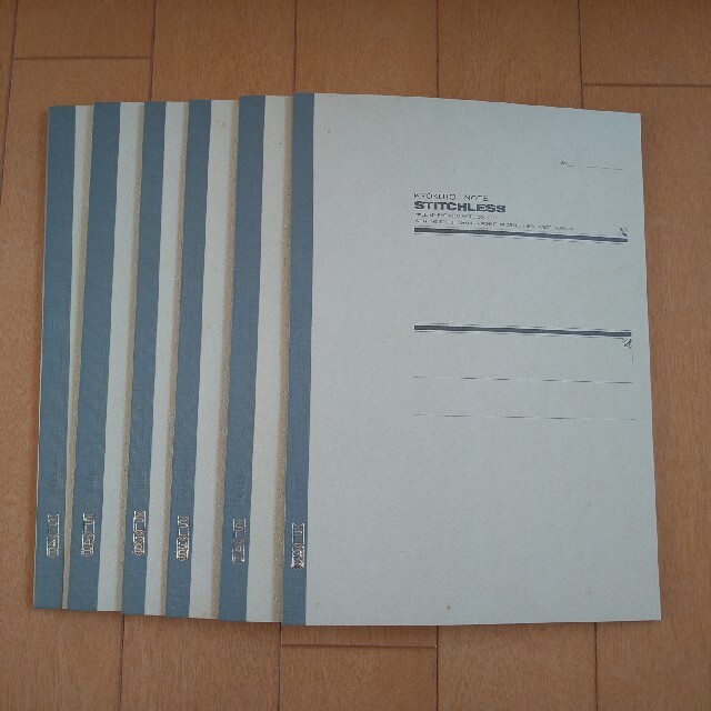 極東ノートB欄キョクトウノート　6冊セット　C インテリア/住まい/日用品の文房具(ノート/メモ帳/ふせん)の商品写真