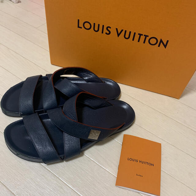 LOUIS VUITTON(ルイヴィトン)のヴィトン　サンダル　スリッパ　正規品 メンズの靴/シューズ(サンダル)の商品写真