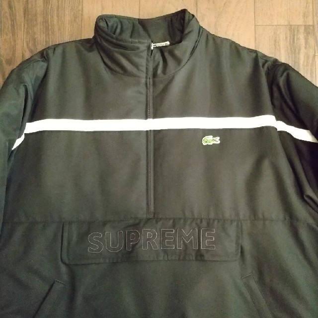 最新デザインの Supreme ハーフジッププルオーバー Supreme×LACOSTE