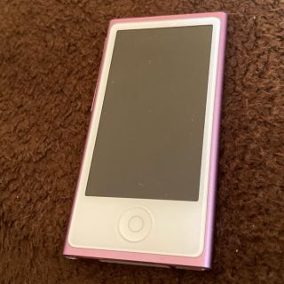 アイポッド(iPod)のiPod nano 16GB  パープル(ポータブルプレーヤー)