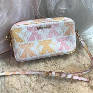 miumiu cat ショルダーバッグ